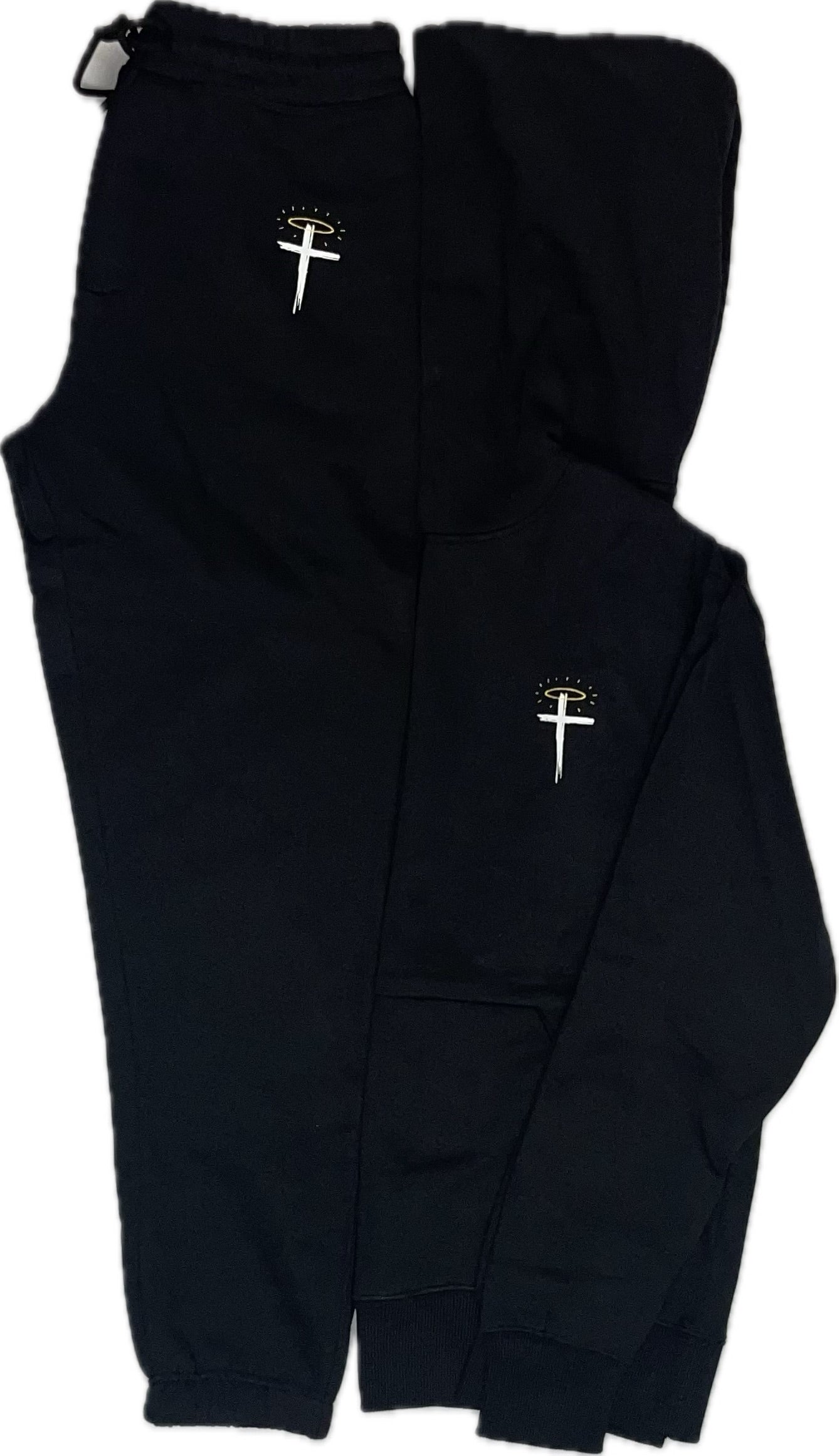 BLACK SWEATSUIT